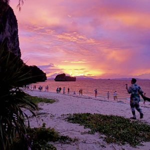 Krabi: 7 Island Sunset Tour with Buffet Dinner Long Tail Boat
