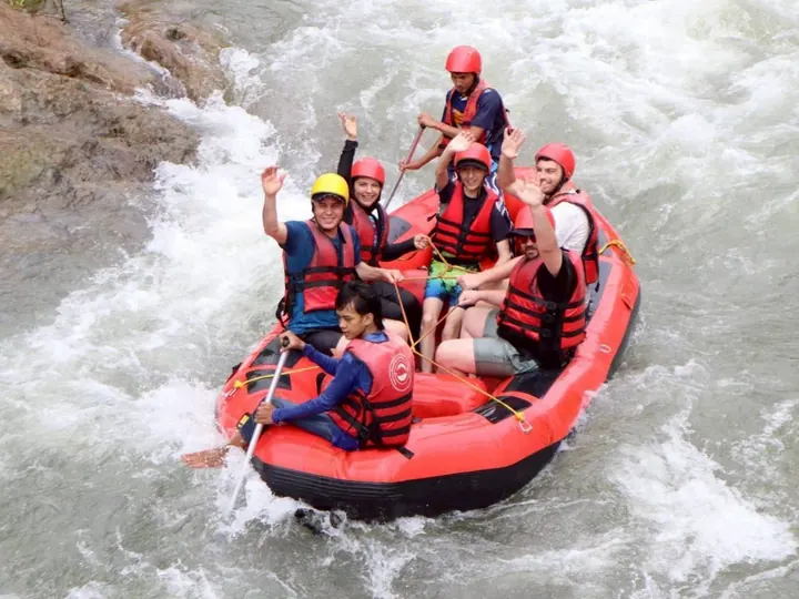 Phuket: Rafting 5KM ATV Ride 30 Minutes and Flying Fox Adventures