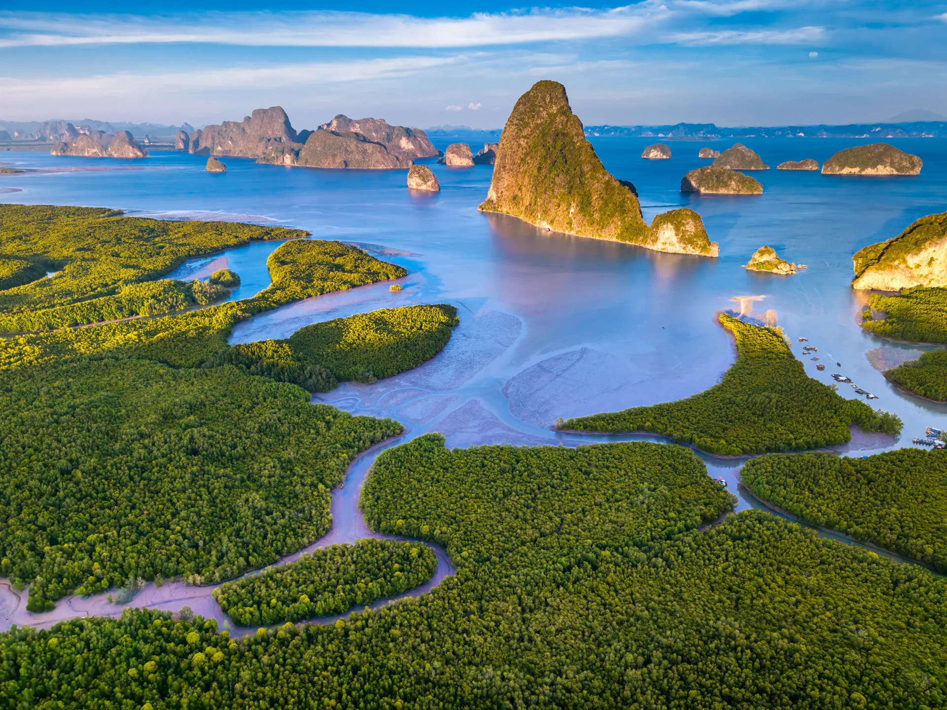Phang Nga cityscape
